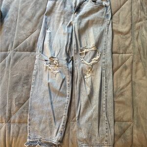 Levi's Light Blue Denim with Brown Patch